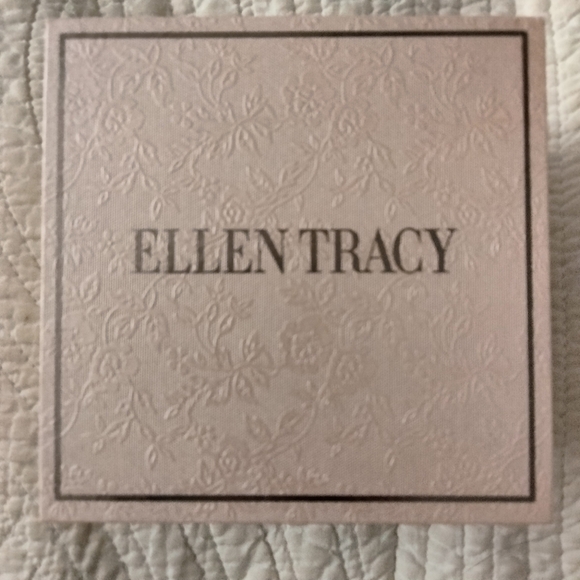 Ellen Tracy Silver Watch, Necklace and Earrings Jewelry Set - Picture 2 of 12